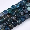 Natural Dragon Veins Agate Beads Strands X-G-S359-229A-1