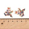 Christmas Alloy Enamel Pendants ENAM-K069-44E-G-3