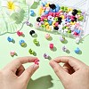 8 Colors Acrylic Bead OACR-CJ0001-81-4