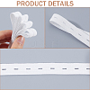 20Pcs Resin Buttons with 30M Polypropylene & Polycotton Flat Elastic Cord DIY-GF0009-64B-6