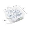 40Pcs 4 style Electroplated Glass Pendants EGLA-YW0001-12-4