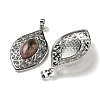 Natural Rhodonite Pendants G-Q158-02J-2