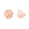 Frosted Glass Bead Cap FGLA-C001-01B-2
