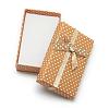 Cardboard Necklace Boxes with Bowknot and Sponge Inside CBOX-R012-1-2