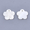Carved Freshwater Shell Pendants SHEL-T012-53-2