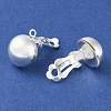Brass Earring Findings KK-E031-S-2