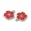 304 Stainless Steel Enamel Charms STAS-F291-06P-3