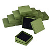 12Pcs Cardboard Paper Jewelry Storage Boxes with Sponge CON-TA0001-43C-2