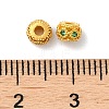 Matte Gold Color 925 Sterling Silver Beads STER-M113-24MG-02-3