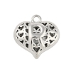 Hollow Brass Pendants for Valentine's Day KK-M289-03R-P-1