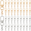 40Pcs 2 Colors Zinc Alloy Swivel Clasps FIND-SP0004-27-1
