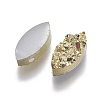 Imitation Druzy Gemstone Resin Beads RESI-L026-E02-2