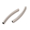 Non-Tarnish 304 Stainless Steel Tube Beads STAS-M308-01E-2