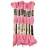 6Bundles Polyester Embroidery Floss OCOR-YW0001-25G-1