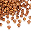 Natural Wood Beads WOOD-TA0001-01-LF-11