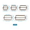 Iron Adjuster Slides Buckles IFIN-TA0001-41P-9