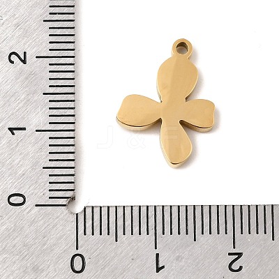 304 Stainless Steel Pendants STAS-K297-02A-G-1