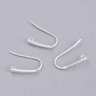 304 Stainless Steel Earring Hooks STAS-K211-02S-1