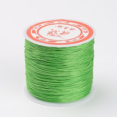 Round Waxed Polyester Cords YC-K002-0.45mm-01-1