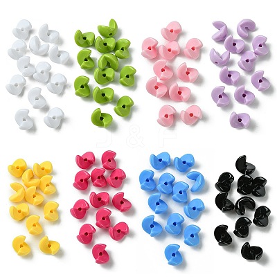 8 Colors Acrylic Bead OACR-CJ0001-81-1