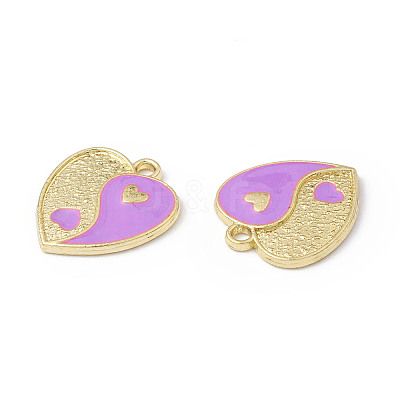 Alloy Enamel Pendants ENAM-G212-05G-1