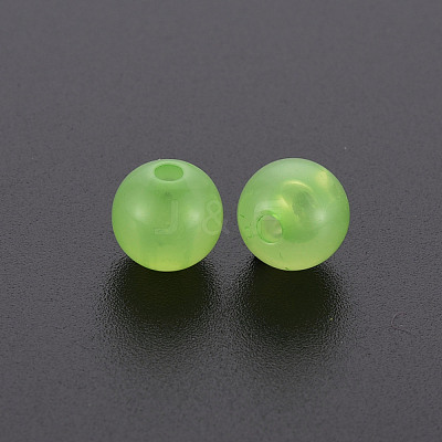 Imitation Jelly Acrylic Beads MACR-S373-66-EA06-1