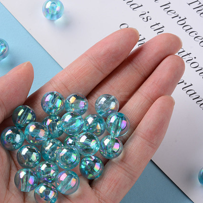 Transparent Acrylic Beads MACR-S370-B12mm-755-1