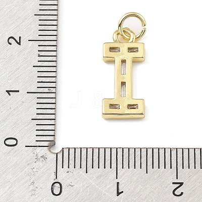 Brass Micro Pave Cubic Zirconia Pendants KK-V014-01G-09-1