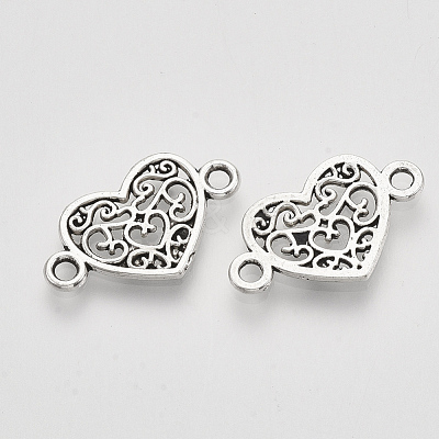 Tibetan Style Alloy Links connectors TIBEP-S319-035AS-RS-1