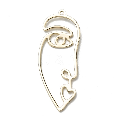 Brass Pendants KK-C215-06LG-1