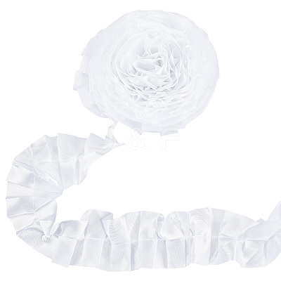 Ruffled Cloth Ribbon DIY-WH0410-37-1