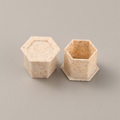 Degradable Wheat Straw Tattoo Ink Cups FIND-WH0126-62B-1