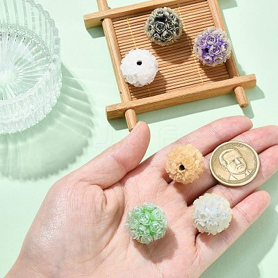 Polymer Clay Luminous Beads CLAY-CJC0016-02-1