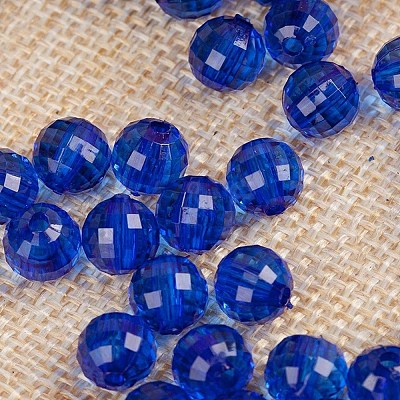 Transparent Acrylic Beads TACR-NH0001-E-02-1