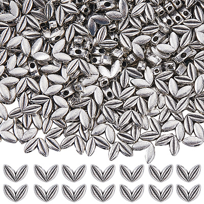 400Pcs Alloy Beads FIND-SP0002-36A-1