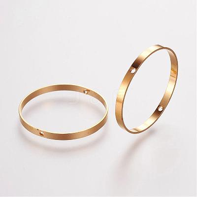 Brass Bead Frames KK-F696-24.5mm-G-1