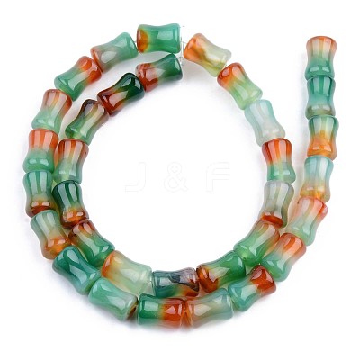 Natural Agate Beads Strands G-S359-123-1