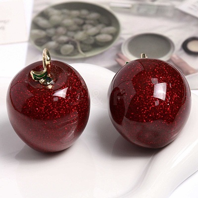 Alloy Resin Big Pendants LS-RESI-S022-01B-1