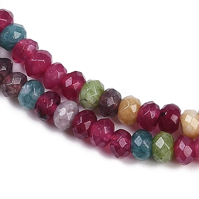 Natural White Jade Beads Strands G-Z069-01D-1