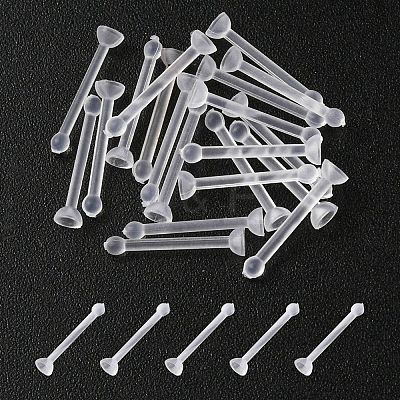 Acrylic Nose Bone Ring AJEW-YW0001-06E-1