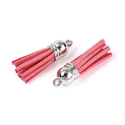 Faux Suede Tassel Pendant Decorations X-FIND-R095-023P-1