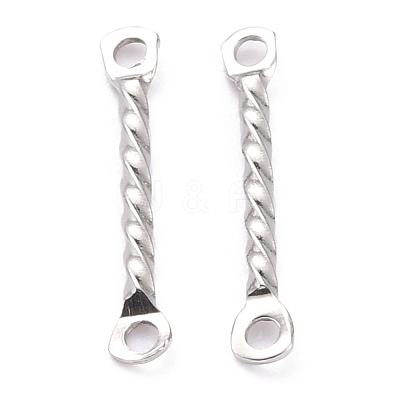 Tarnish Resistant 201 Stainless Steel Links Connectors STAS-B011-02B-P-1