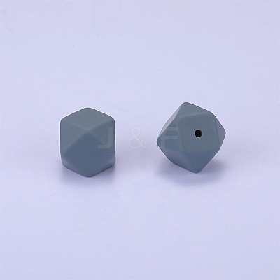 Hexagonal Silicone Beads SI-JX0019A-10-1