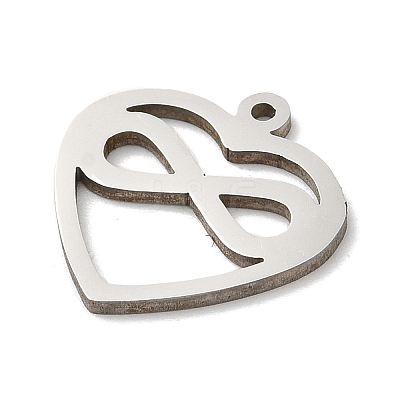Non-Tarnish 201 Stainless Steel Pendants STAS-E206-06P-01-1