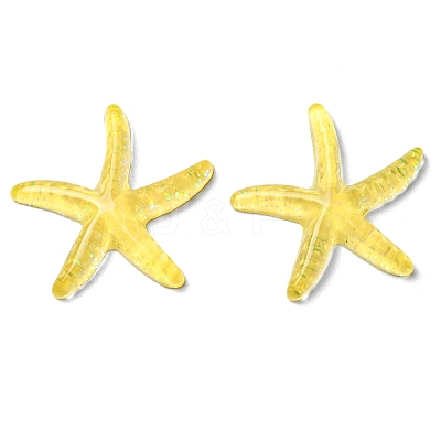 Translucent Resin Sea Animal Cabochons LS-RESI-B016-01A-1
