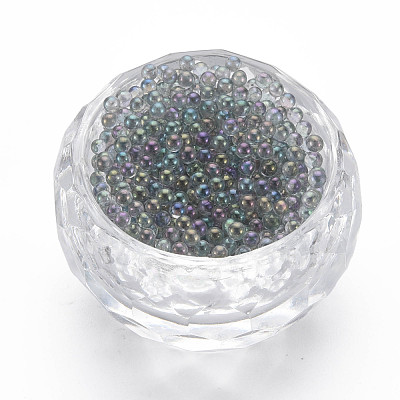 DIY Nail Art Decoration Mini Glass Beads MRMJ-N028-001A-B01-1