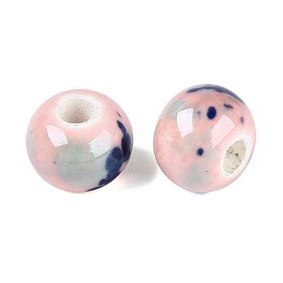 Handmade Porcelain European Beads OPDL-Q099-7-1