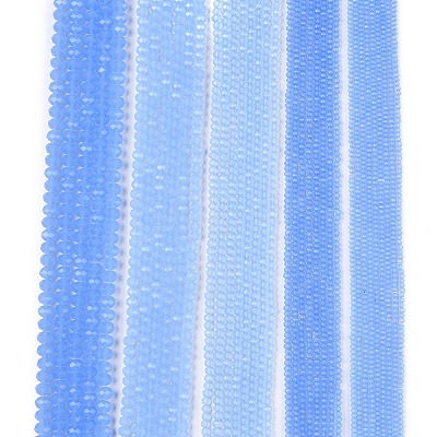 Glass Beads Strands EGLA-A044-J8mm-D03-1