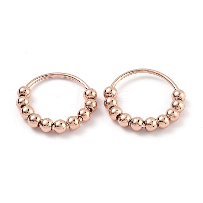 Brass Finger Ring RJEW-Z008-01RG-1