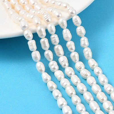 Natural Cultured Freshwater Pearl Beads Strands PEAR-I007-01B-02B-02-1